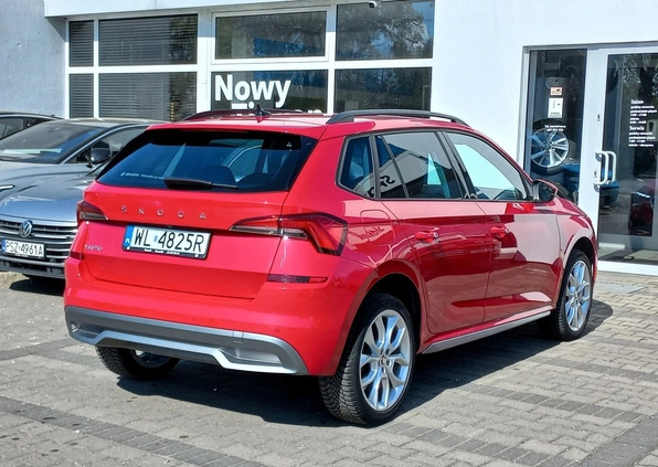 Skoda Kamiq cena 103900 przebieg: 51753, rok produkcji 2021 z Poniatowa małe 562